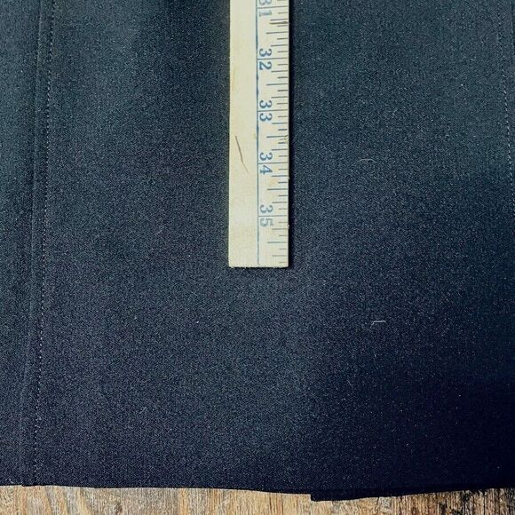 Anne Klein Executive Collection Dress Womens Size M Black Sheath Knee Length - Picture 13 of 14